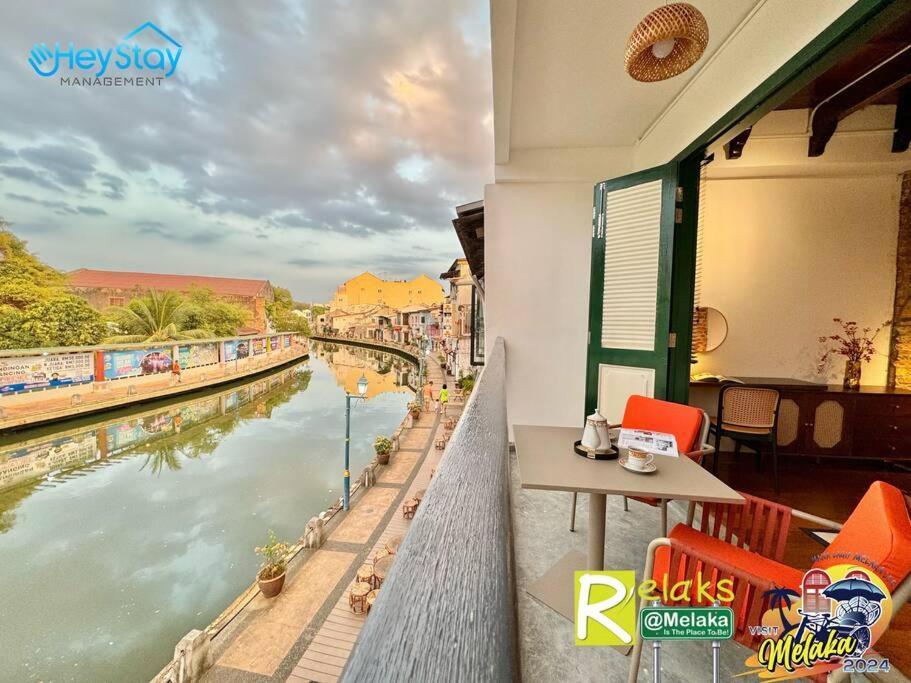 Vila Heritage House 16Pax Riverview 3 Mins Walkjonker Malacca Exteriér fotografie