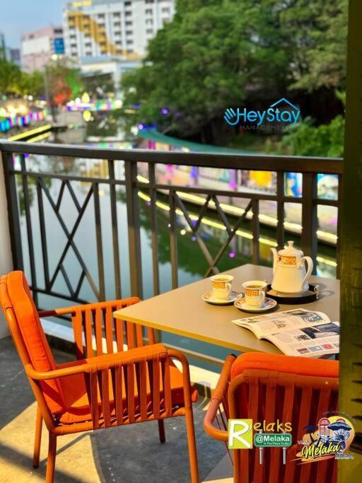 Vila Heritage House 16Pax Riverview 3 Mins Walkjonker Malacca Exteriér fotografie