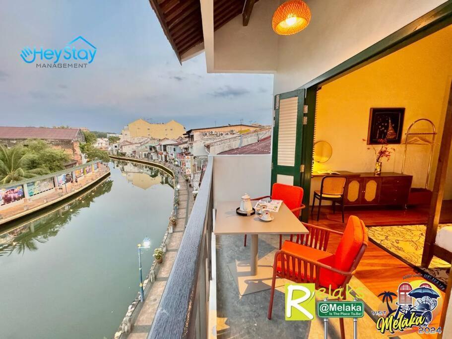 Vila Heritage House 16Pax Riverview 3 Mins Walkjonker Malacca Exteriér fotografie