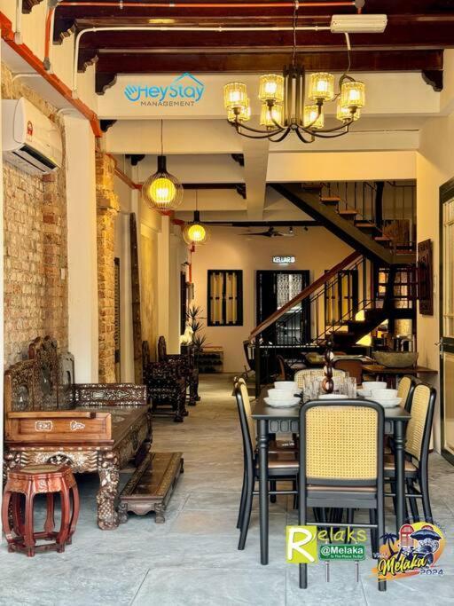 Vila Heritage House 16Pax Riverview 3 Mins Walkjonker Malacca Exteriér fotografie