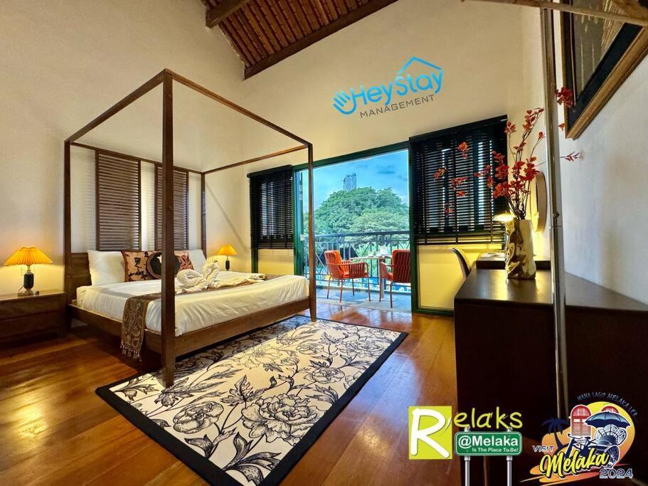 Vila Heritage House 16Pax Riverview 3 Mins Walkjonker Malacca Exteriér fotografie