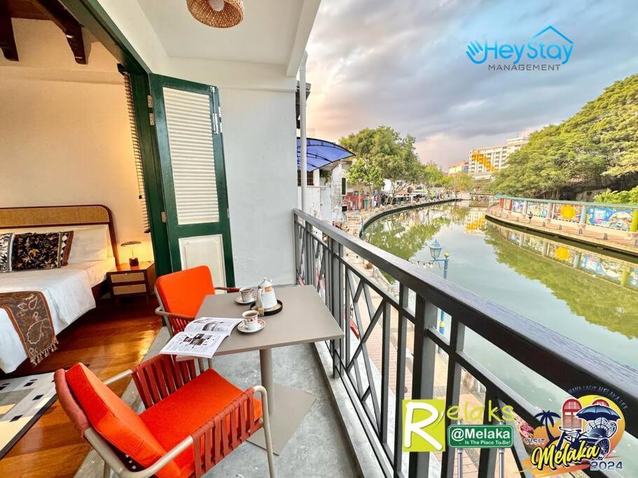 Vila Heritage House 16Pax Riverview 3 Mins Walkjonker Malacca Exteriér fotografie