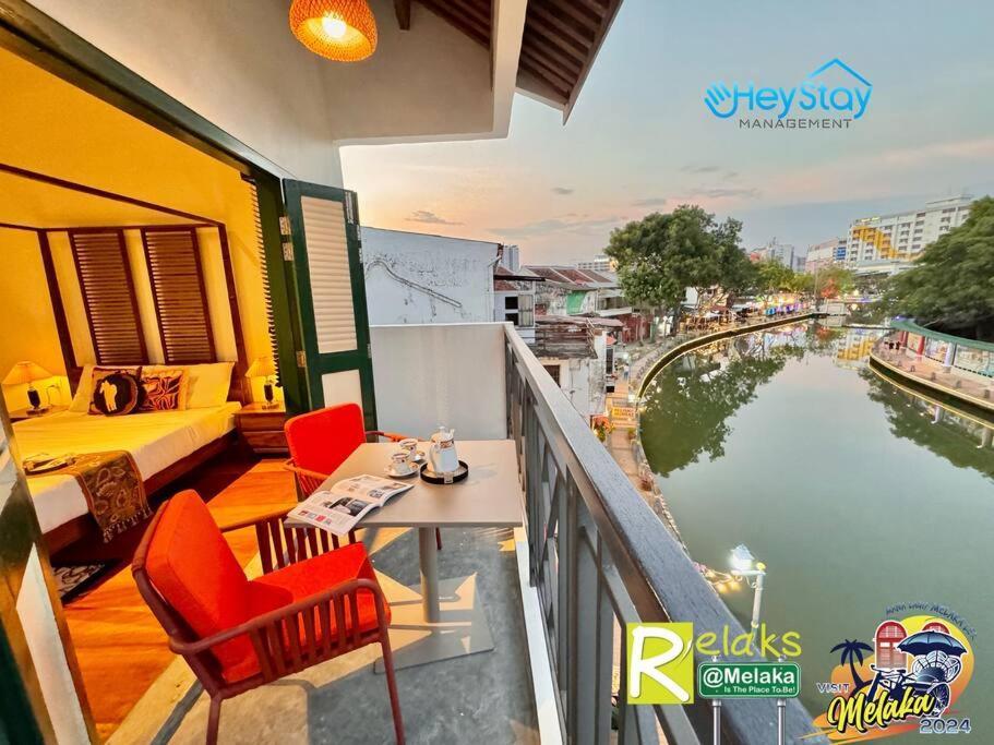 Vila Heritage House 16Pax Riverview 3 Mins Walkjonker Malacca Exteriér fotografie