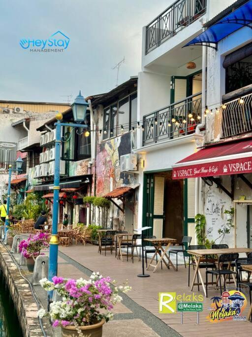 Vila Heritage House 16Pax Riverview 3 Mins Walkjonker Malacca Exteriér fotografie