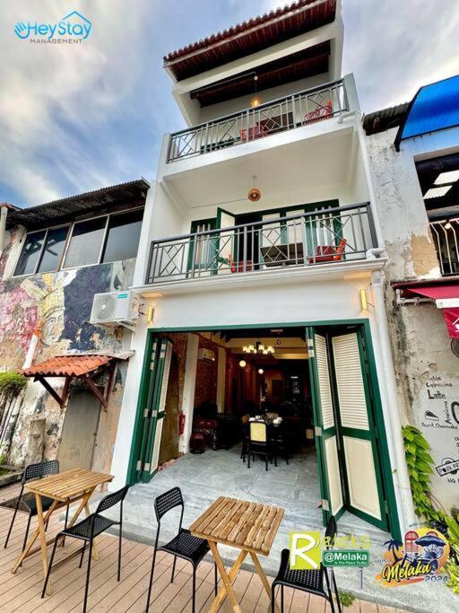 Vila Heritage House 16Pax Riverview 3 Mins Walkjonker Malacca Exteriér fotografie