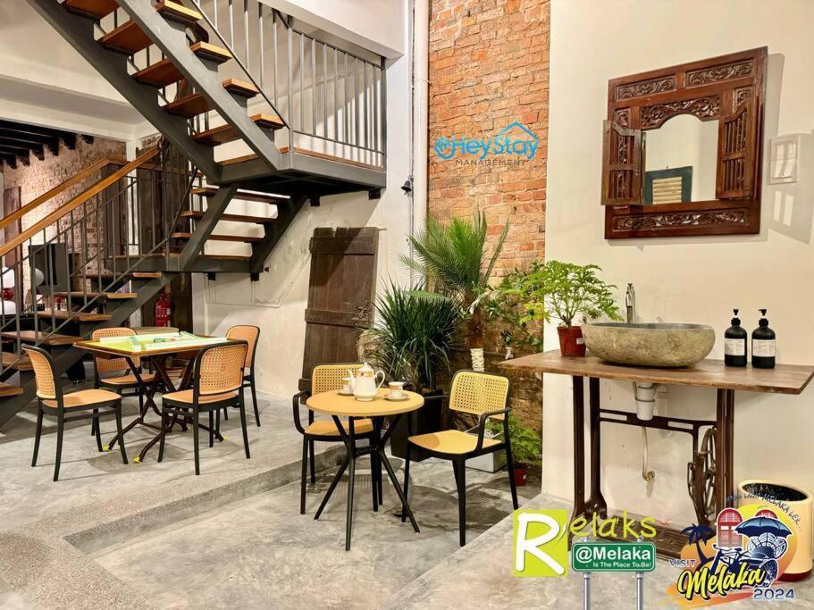 Vila Heritage House 16Pax Riverview 3 Mins Walkjonker Malacca Exteriér fotografie