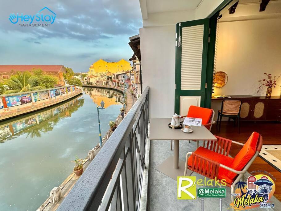 Vila Heritage House 16Pax Riverview 3 Mins Walkjonker Malacca Exteriér fotografie